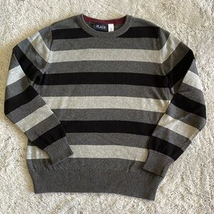 Childrens Place Striped Boys Sweater SZ 7-8  VGUC